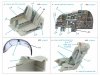 Quinta Studio QD72096 A-6E Intruder 3D-Printed & coloured Interior on decal paper (Fujimi) 1/72